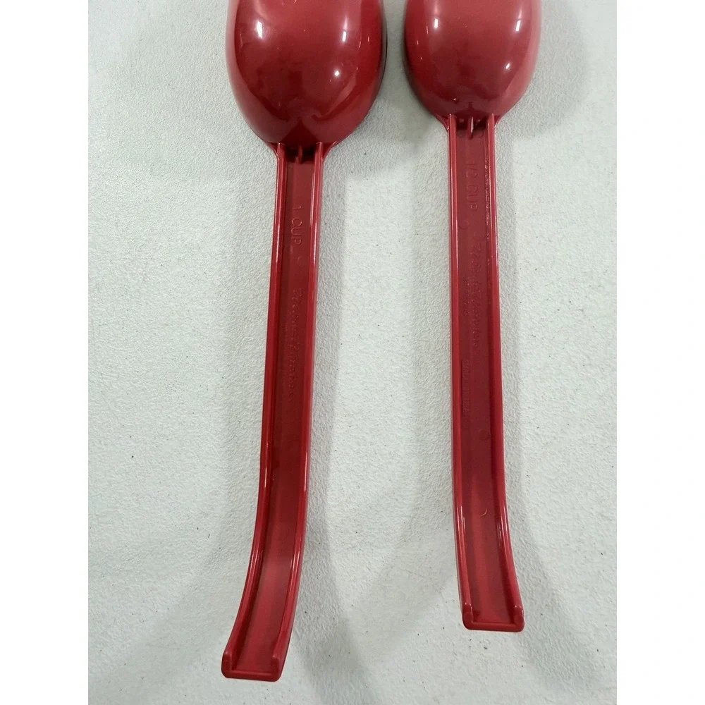 Weight Watchers Measuring Ladle Spoon 1/2 & 1 Cup Portion Control Red